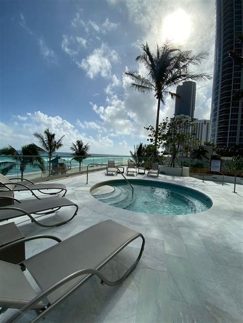 armani casa miami oceanfront pool.